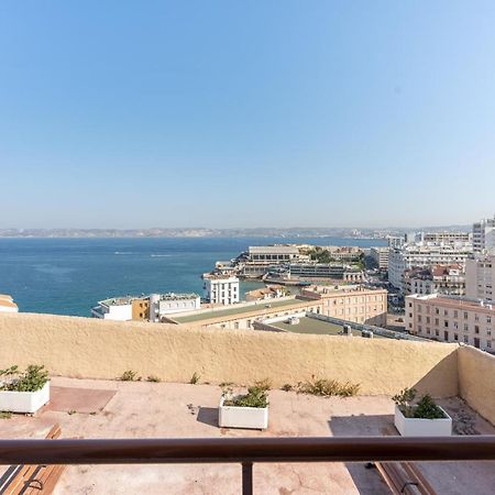 ROCCA BIANCA - Sur la roche face à la mer et la bonne mère Marseille Extérieur photo